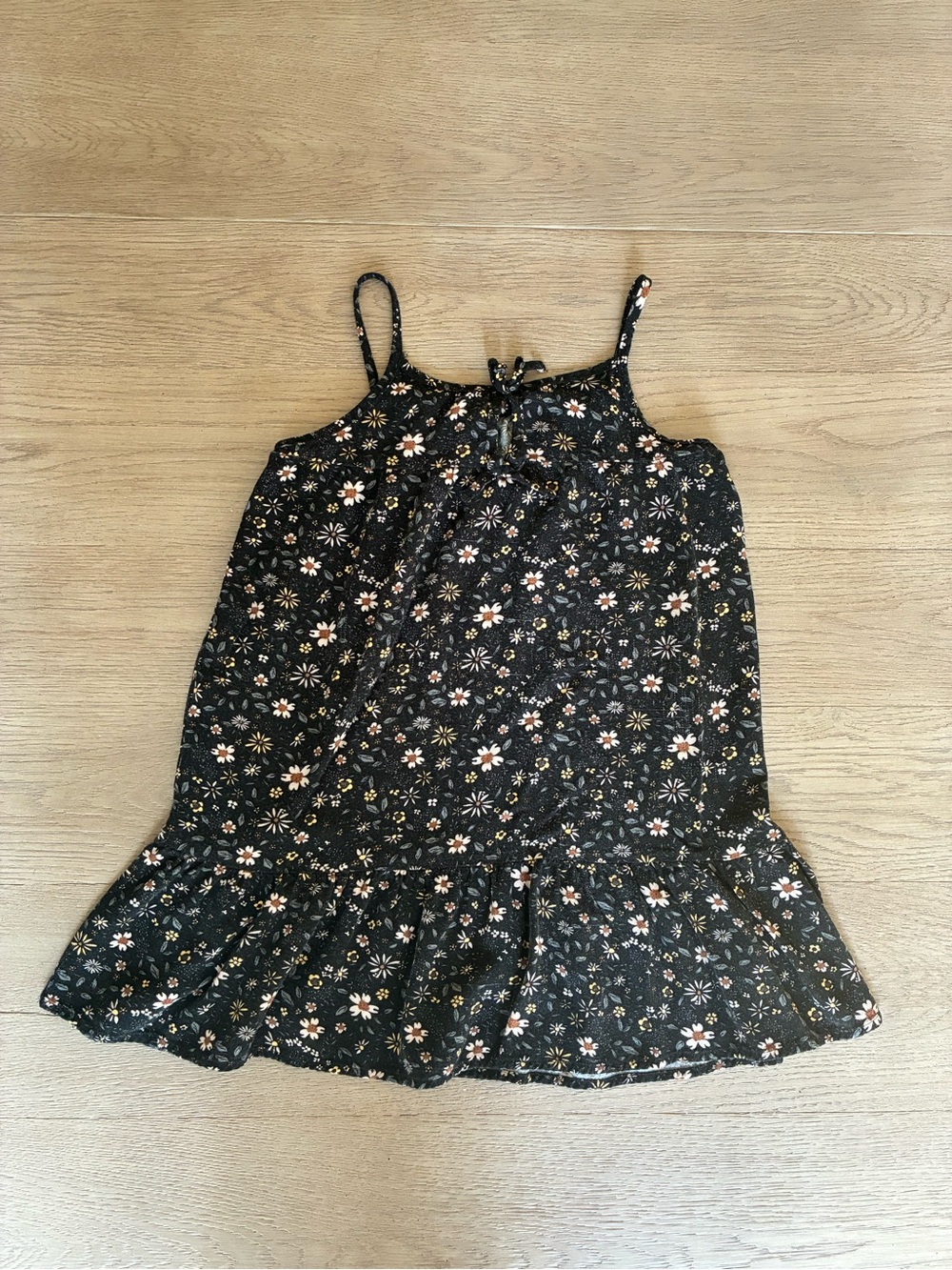 Jessica Simpson Black Floral Sundress